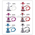 Nouveau verre et aluminium accessoires narguilé chicha al fakher narguilé